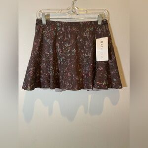 NWT Athleta Match Point Printed Skort 13.5” Size XS